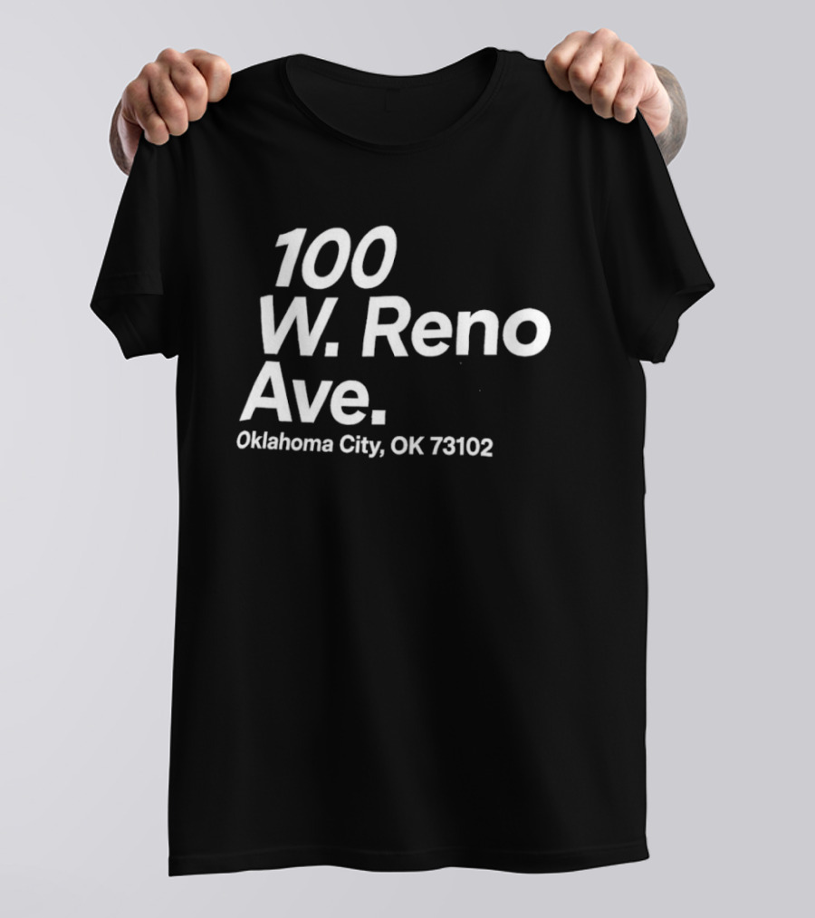 Oklahoma City Thunder Loud City 100 W Reno Ave Oklahoma City OK 73102 T-Shirt