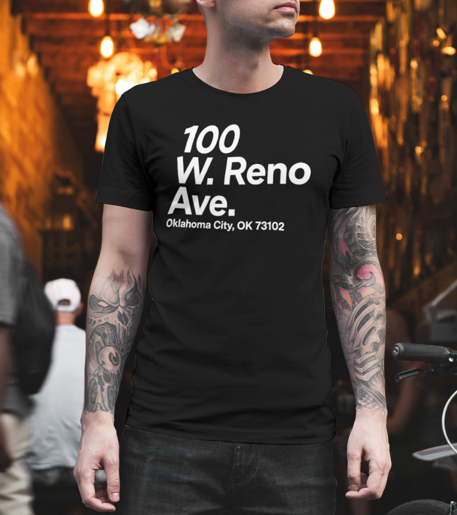 Oklahoma City Thunder Loud City 100 W Reno Ave Oklahoma City OK 73102 T-Shirt
