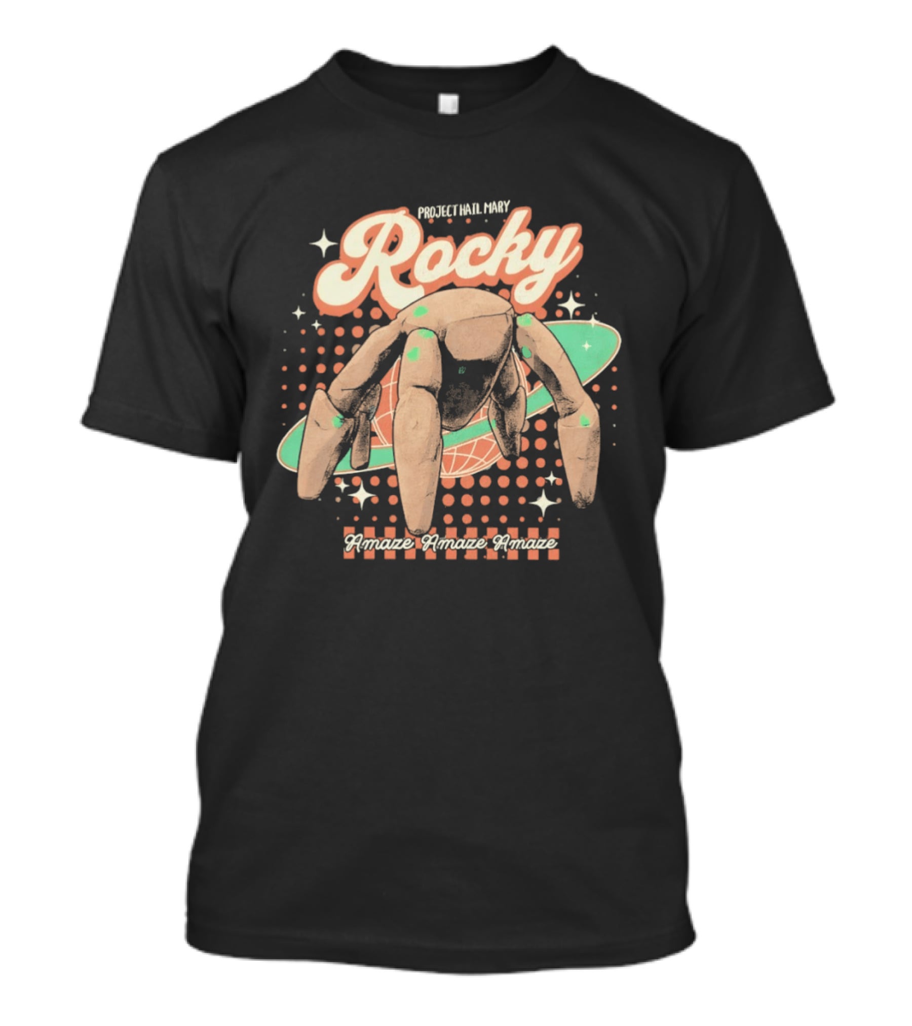 Project Hail Mary Rocky Alien Amaze Amaze Amaze Vintage Style Spacecraft T-Shirt