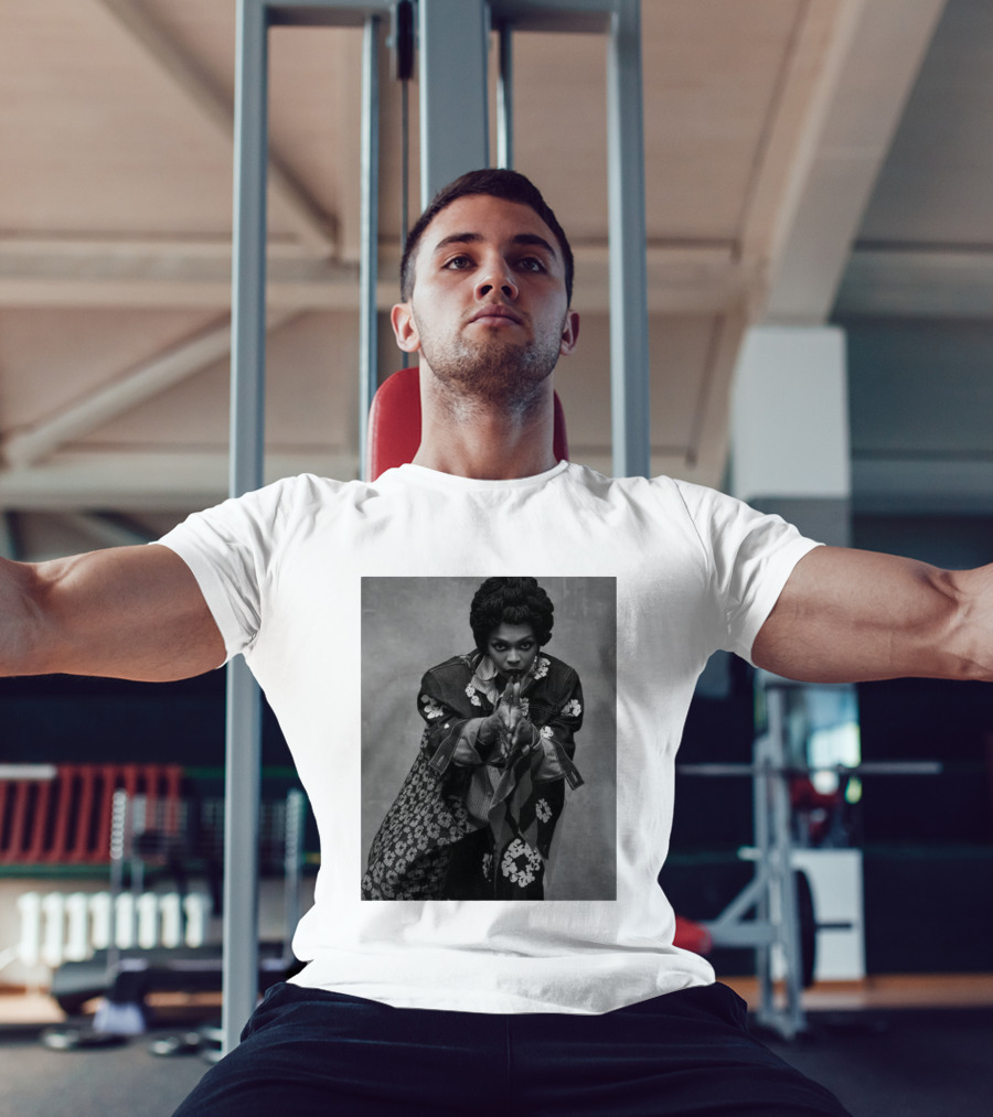 Denim Tears Ms. Lauryn Hill Iconic Style Photo T-Shirt