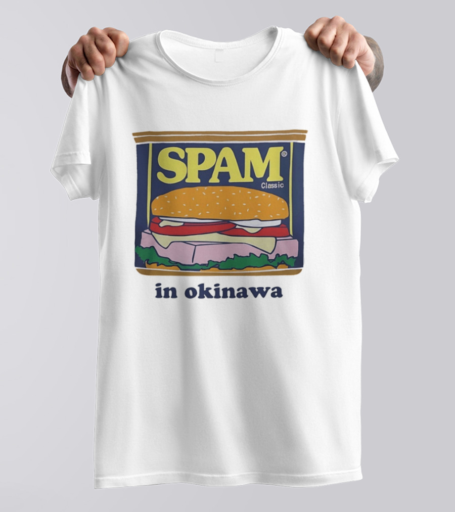 Hamburger Spam Classic In Okinawa T-Shirt