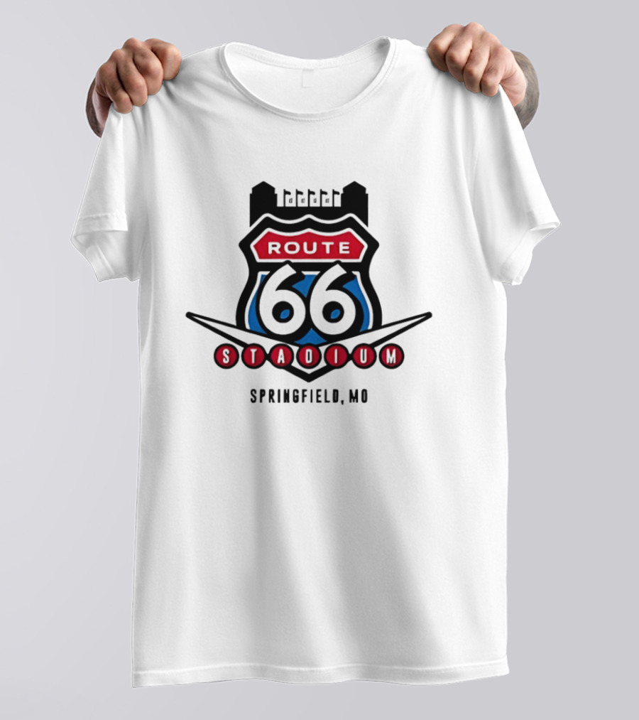 Route 66 Stadium Springfield MO T-Shirt