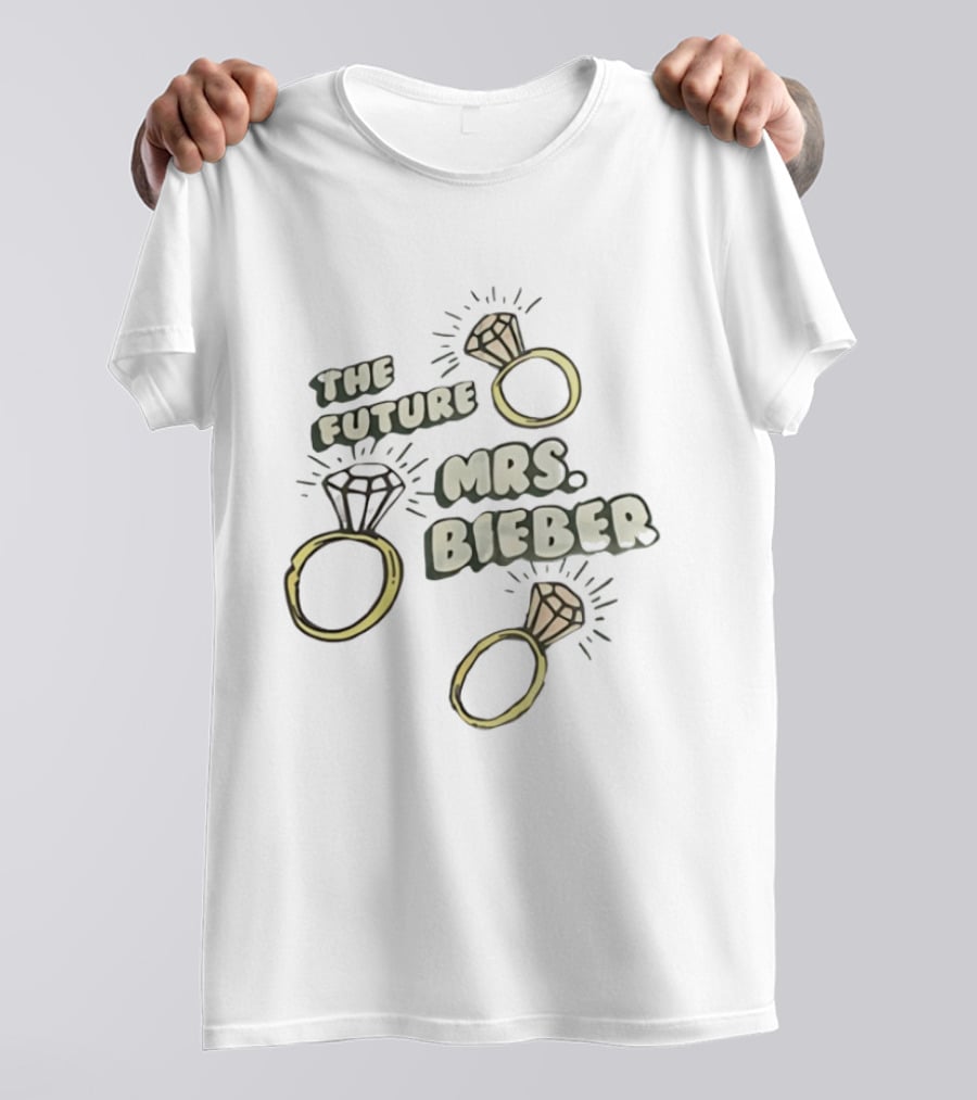 The Future Mrs Bieber Engagement Rings T-Shirt