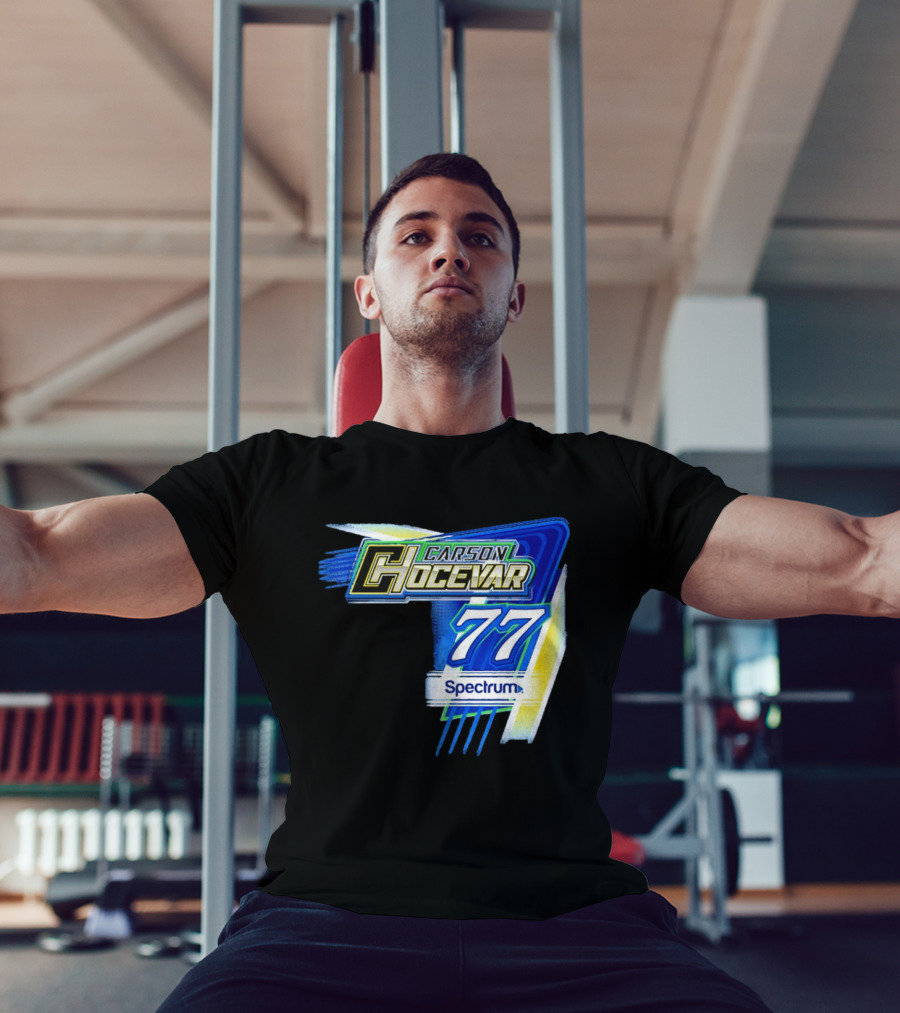 Carson Hocevar #77 Spectrum Racing Nascar T-Shirt