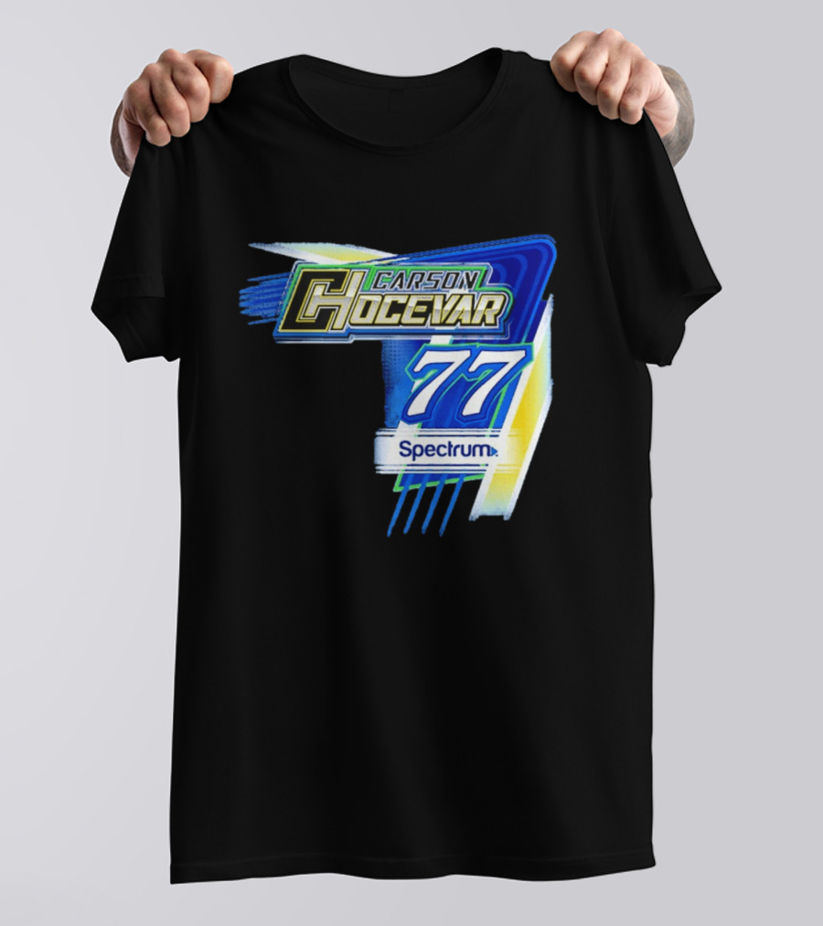 Carson Hocevar #77 Spectrum Racing Nascar T-Shirt