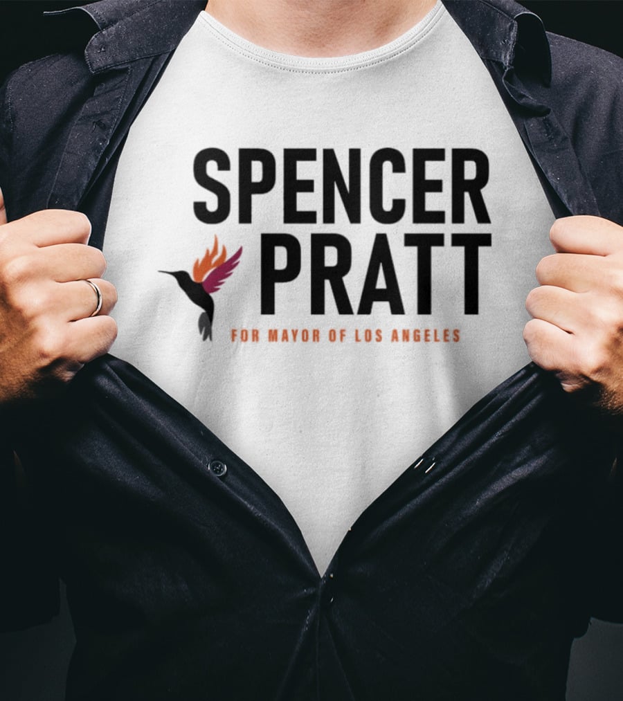 Spencer Pratt For Mayor Of Los Angeles Hummingbird T-Shirt