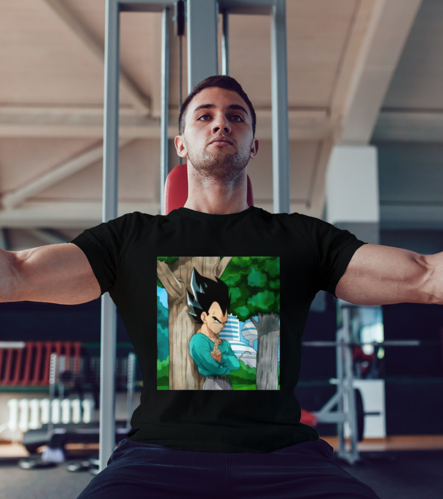 Dragon Ball Z Vegeta Farewell Scene Anime T-Shirt