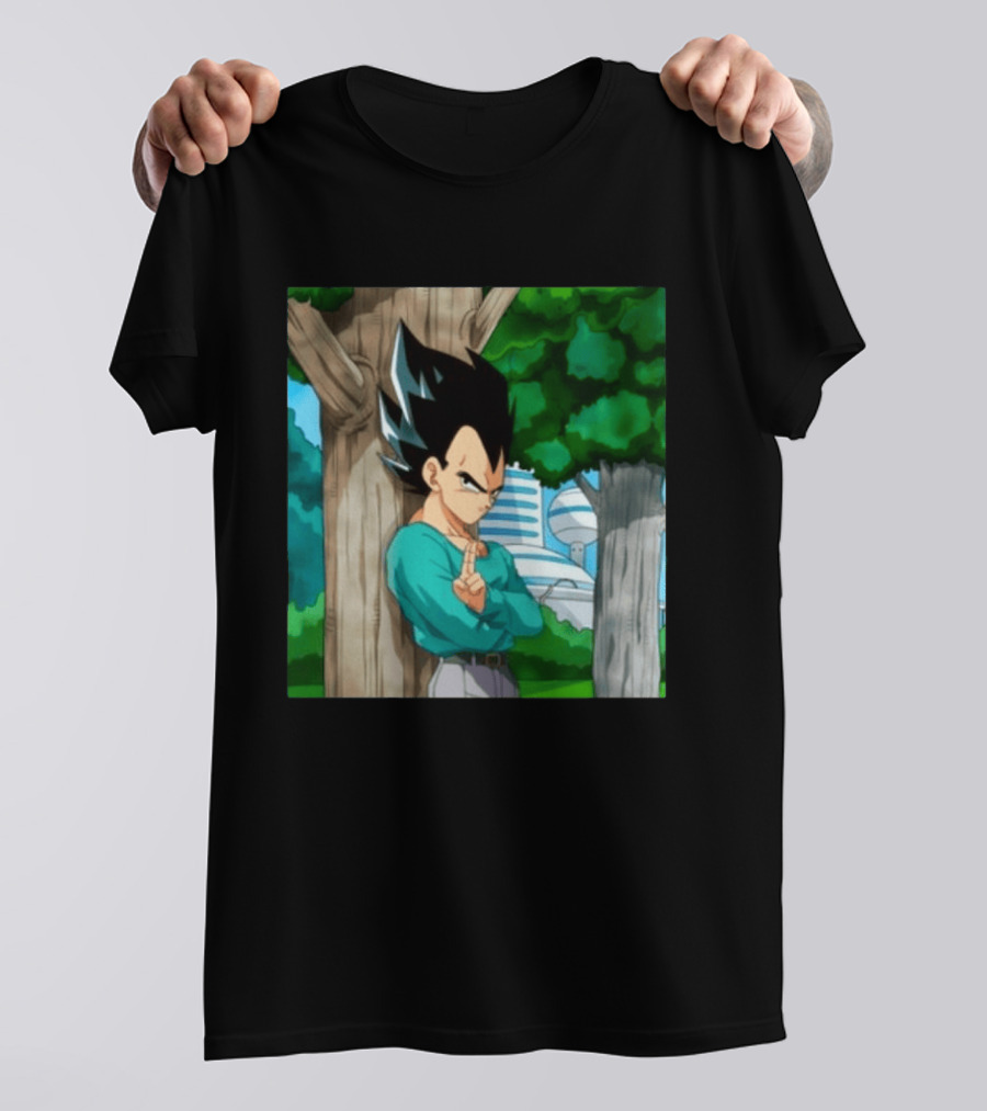 Dragon Ball Z Vegeta Farewell Scene Anime T-Shirt