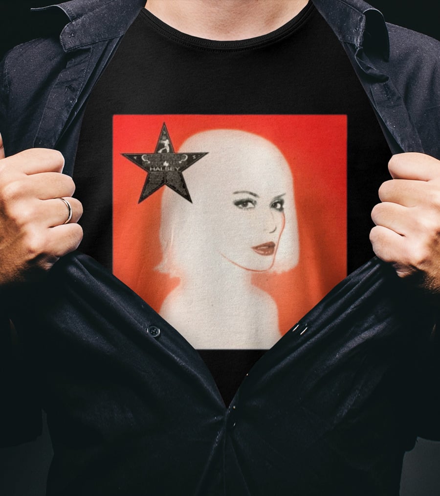 Halsey The Great Impersonator Deluxe Edition Album Cover Star T-Shirt