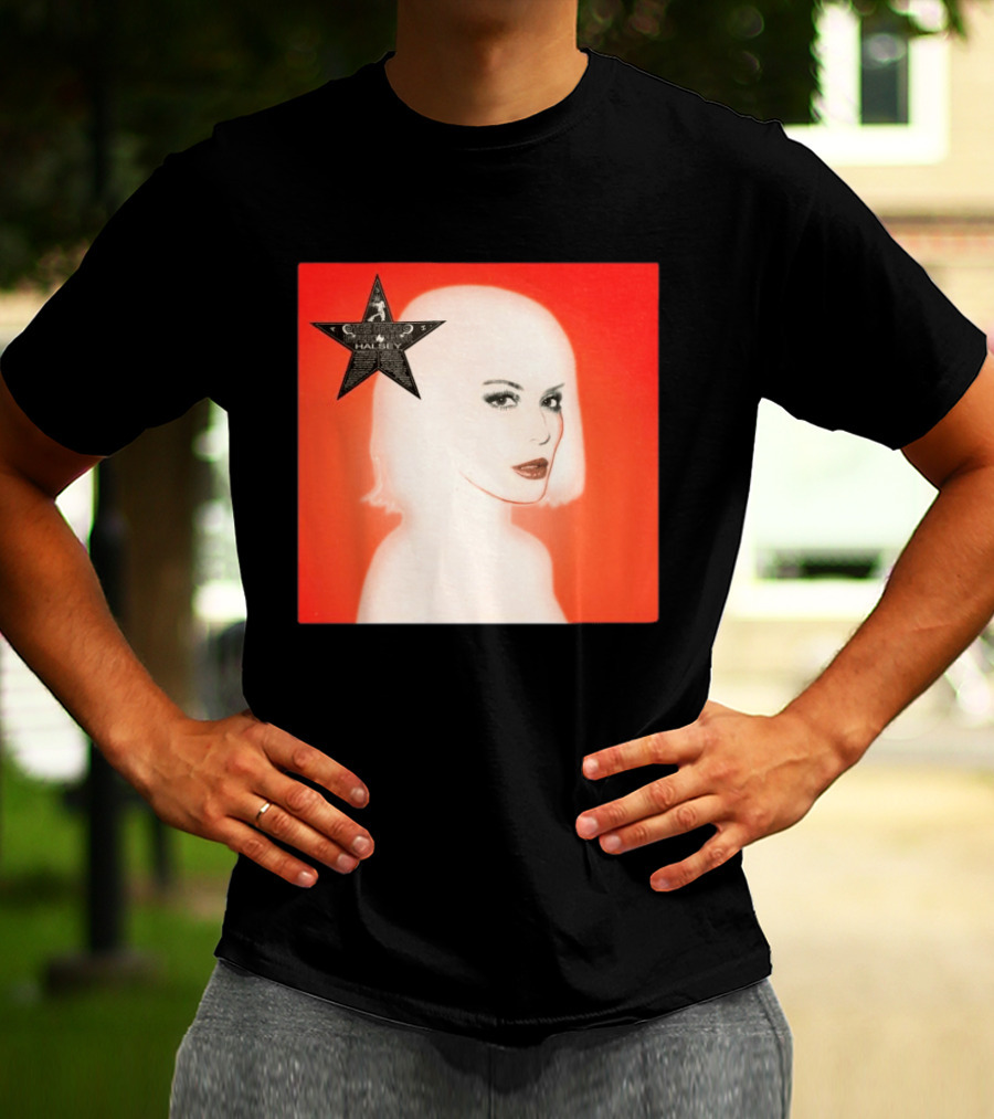 Halsey The Great Impersonator Deluxe Edition Album Cover Star T-Shirt