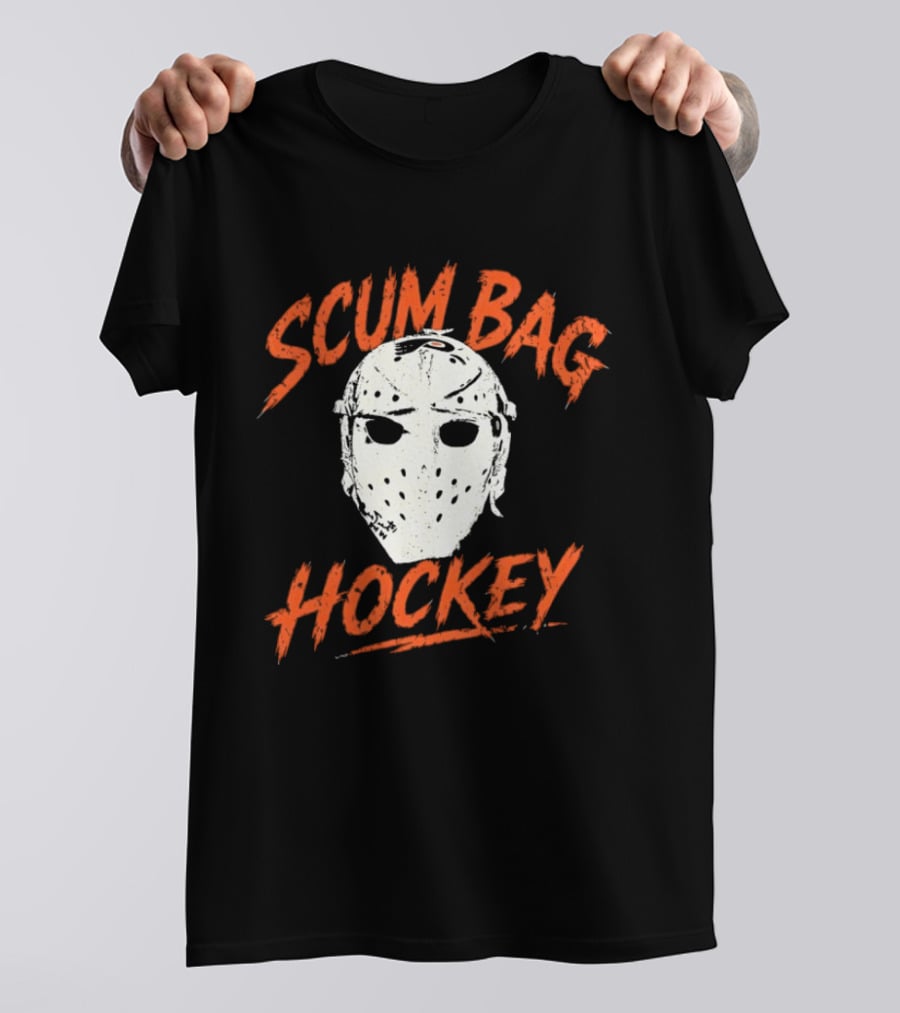 Scum Bag Hockey Jason Voorhees Mask Horror T-Shirt