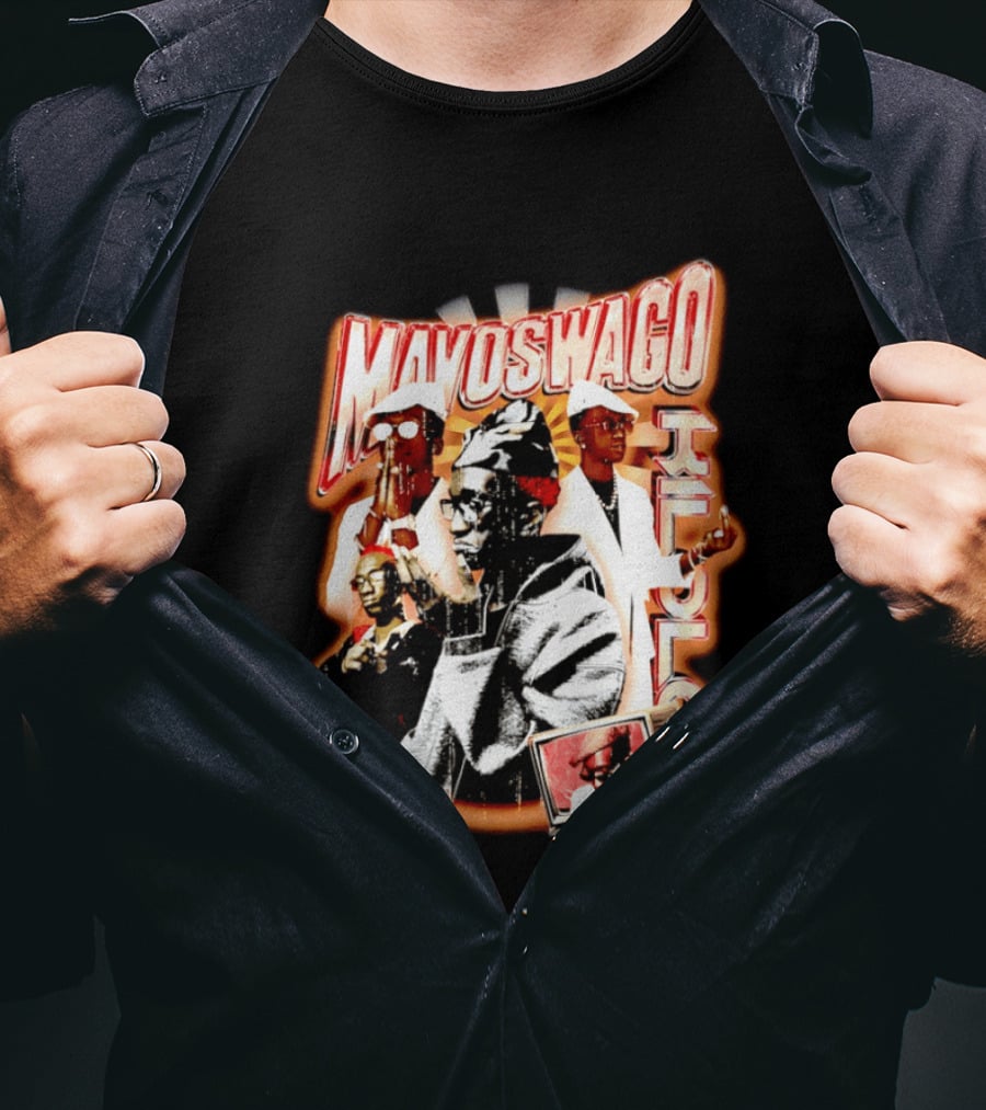 Mavoswago Klolo Retro TV Hip Hop T-Shirt
