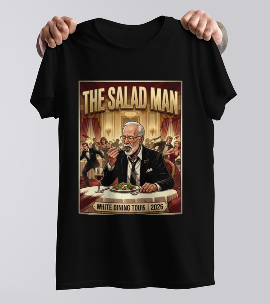 The Salad Man White Dining Tour 2026 T-Shirt