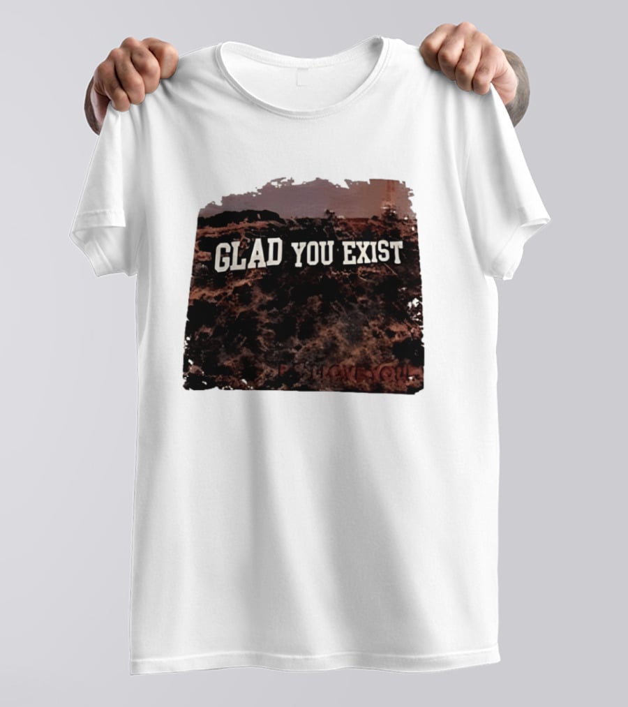 Brandy Melville Glad You Exist Pajama Party Collection T-Shirt