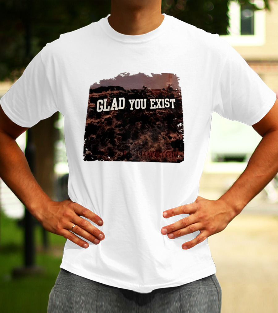 Brandy Melville Glad You Exist Pajama Party Collection T-Shirt