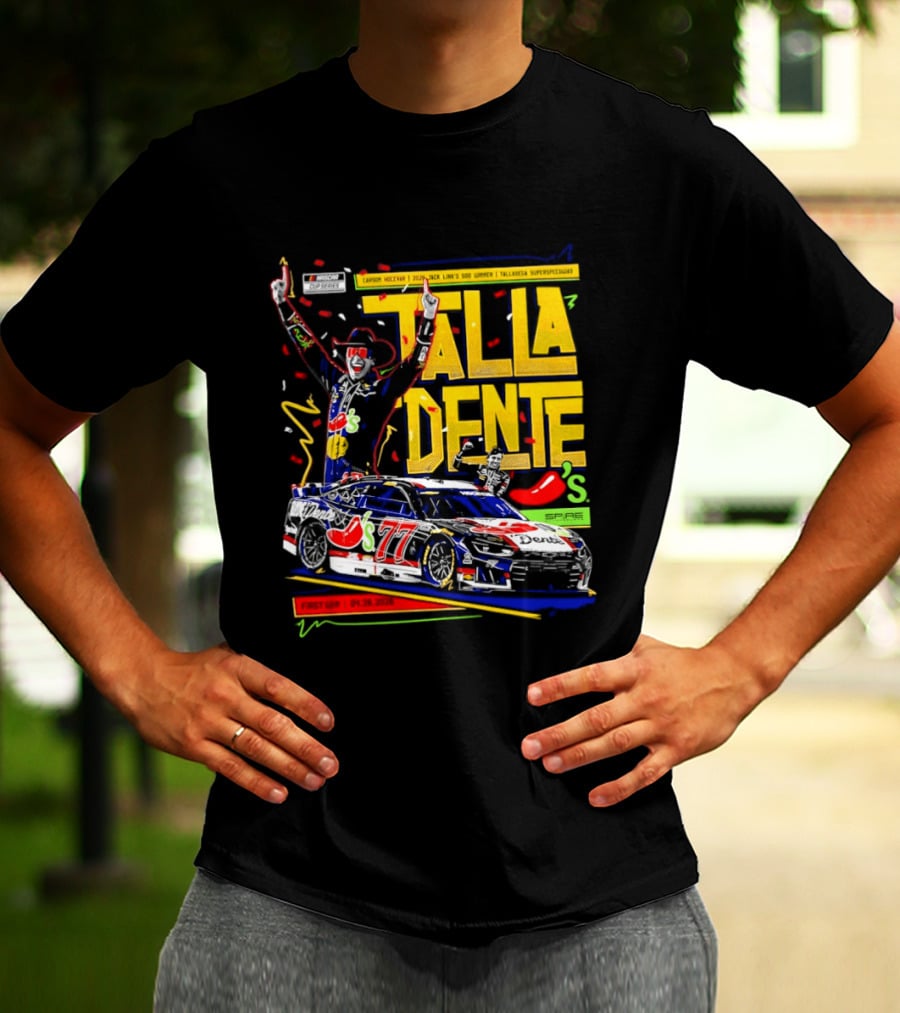 Carson Hocevar Talladega Superspeedway Victory Celebration $77 Jack Link's NASCAR Cup Series T-Shirt
