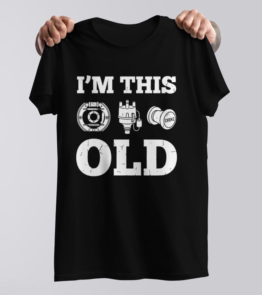 I'm This Old Cassette Tape Spark Plug Yo Yo T-Shirt