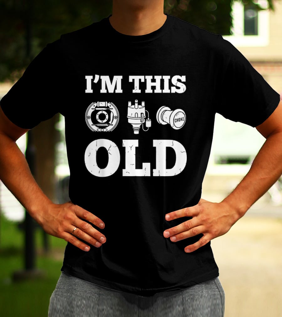 I'm This Old Cassette Tape Spark Plug Yo Yo T-Shirt