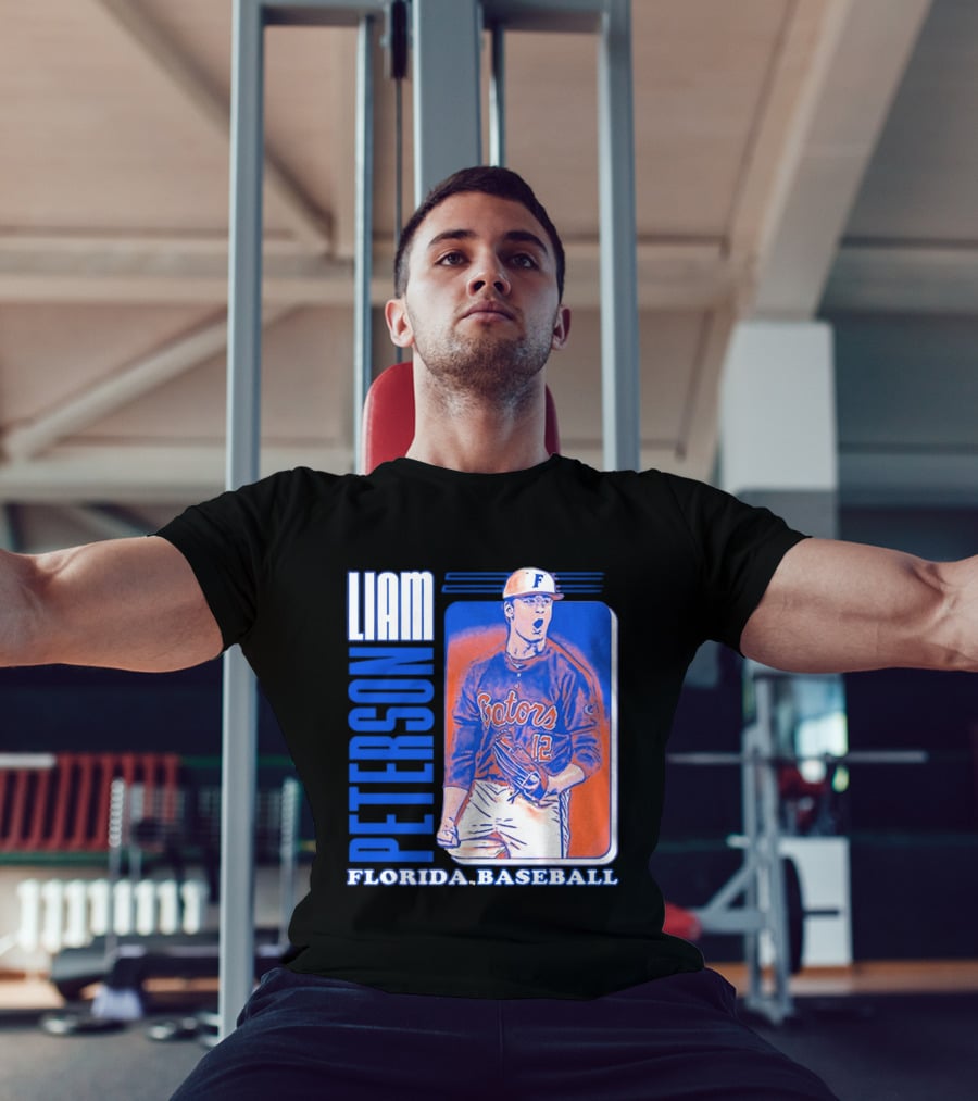 Liam Peterson Florida Gators Baseball Player T-Shirt