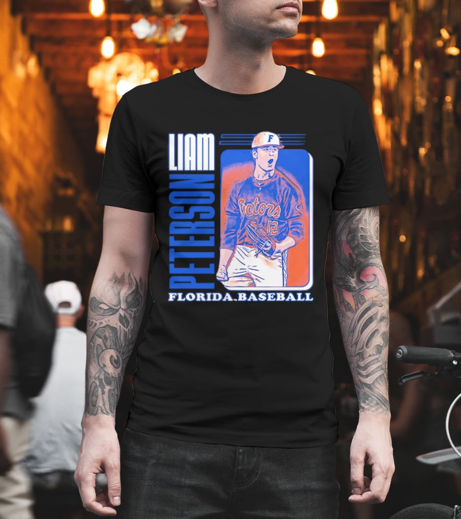 Liam Peterson Florida Gators Baseball Player T-Shirt