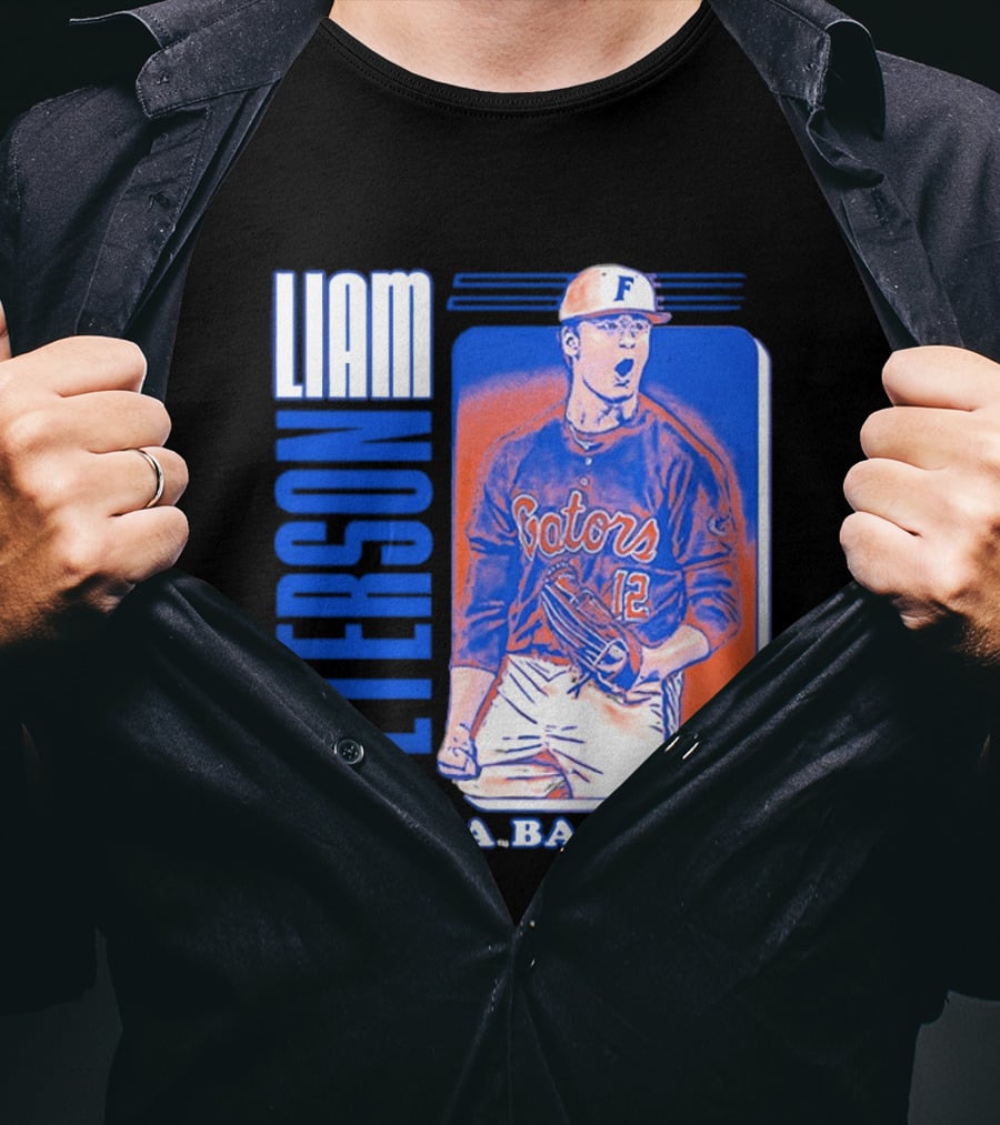 Liam Peterson Florida Gators Baseball Player T-Shirt