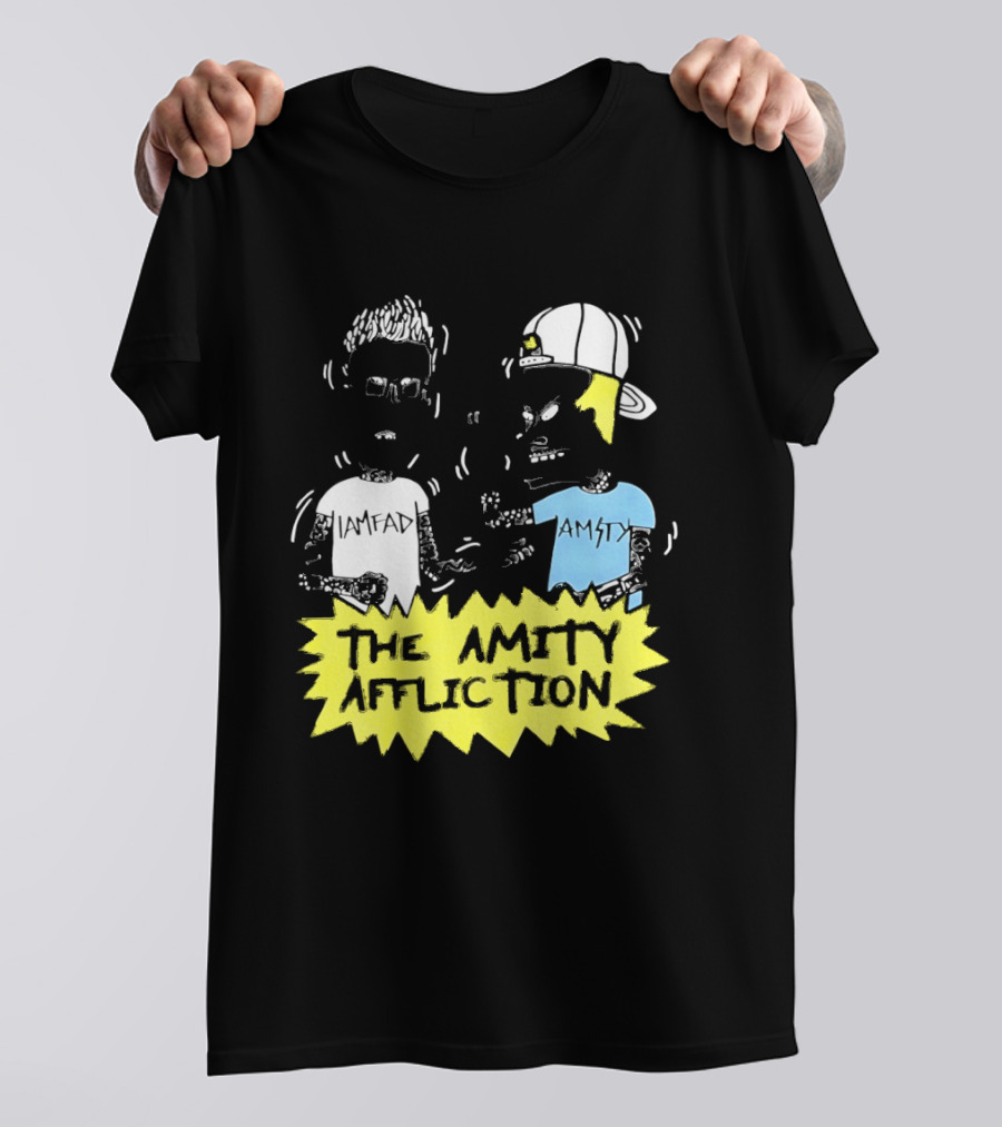 The Amity Affliction Beavis Butt Head T-Shirt