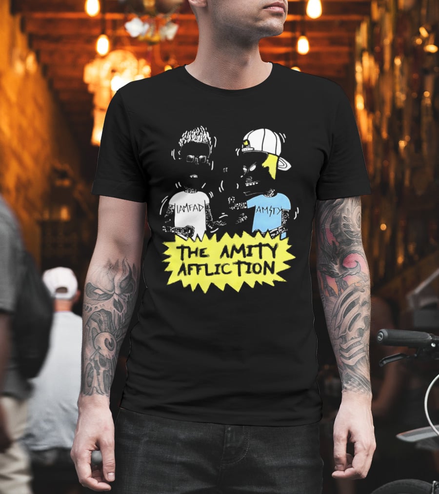 The Amity Affliction Beavis Butt Head T-Shirt