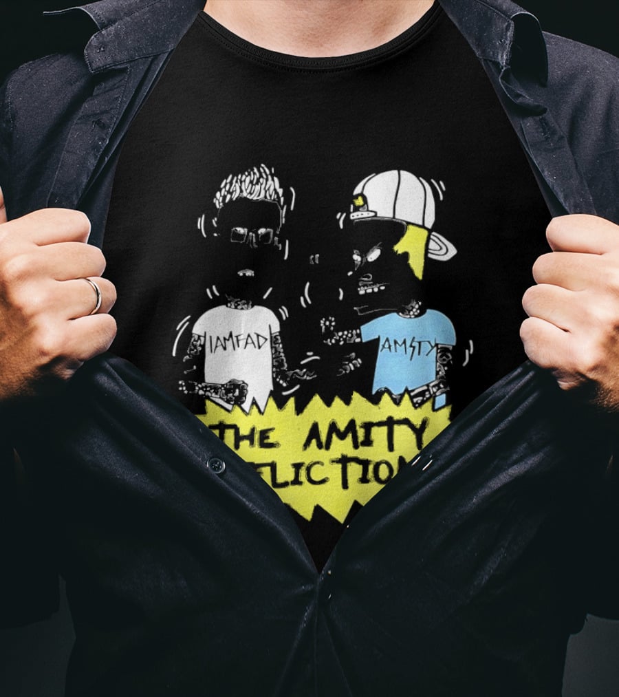The Amity Affliction Beavis Butt Head T-Shirt