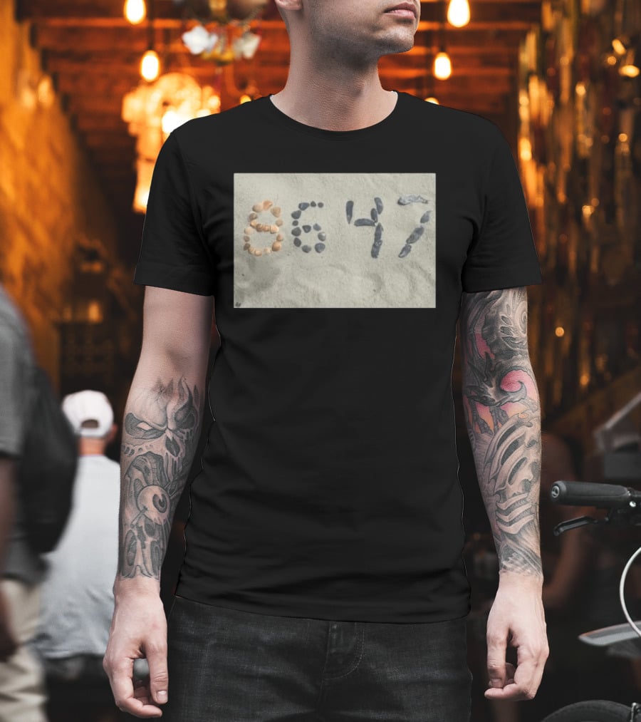 James Comey 8647 Beach Sand Seashell Pebble T-Shirt