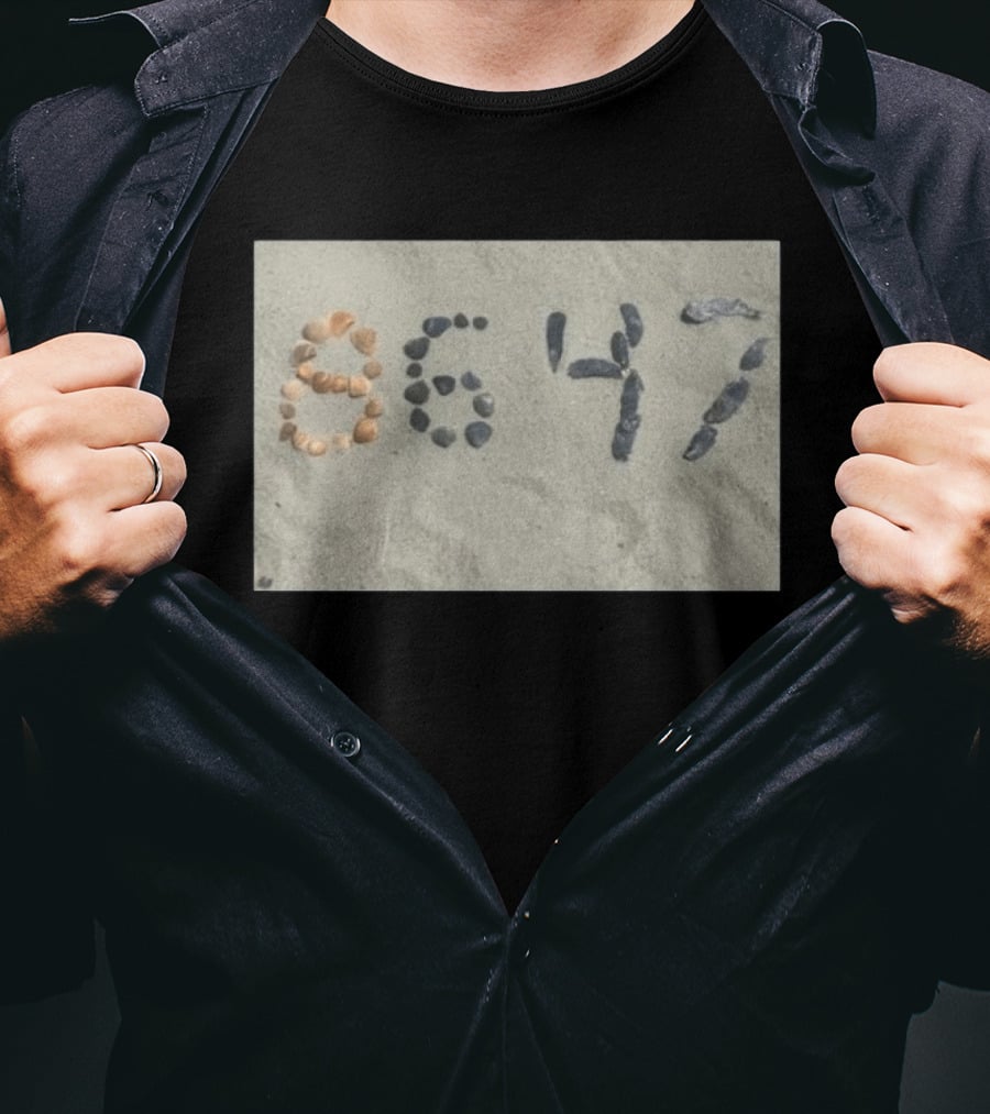 James Comey 8647 Beach Sand Seashell Pebble T-Shirt