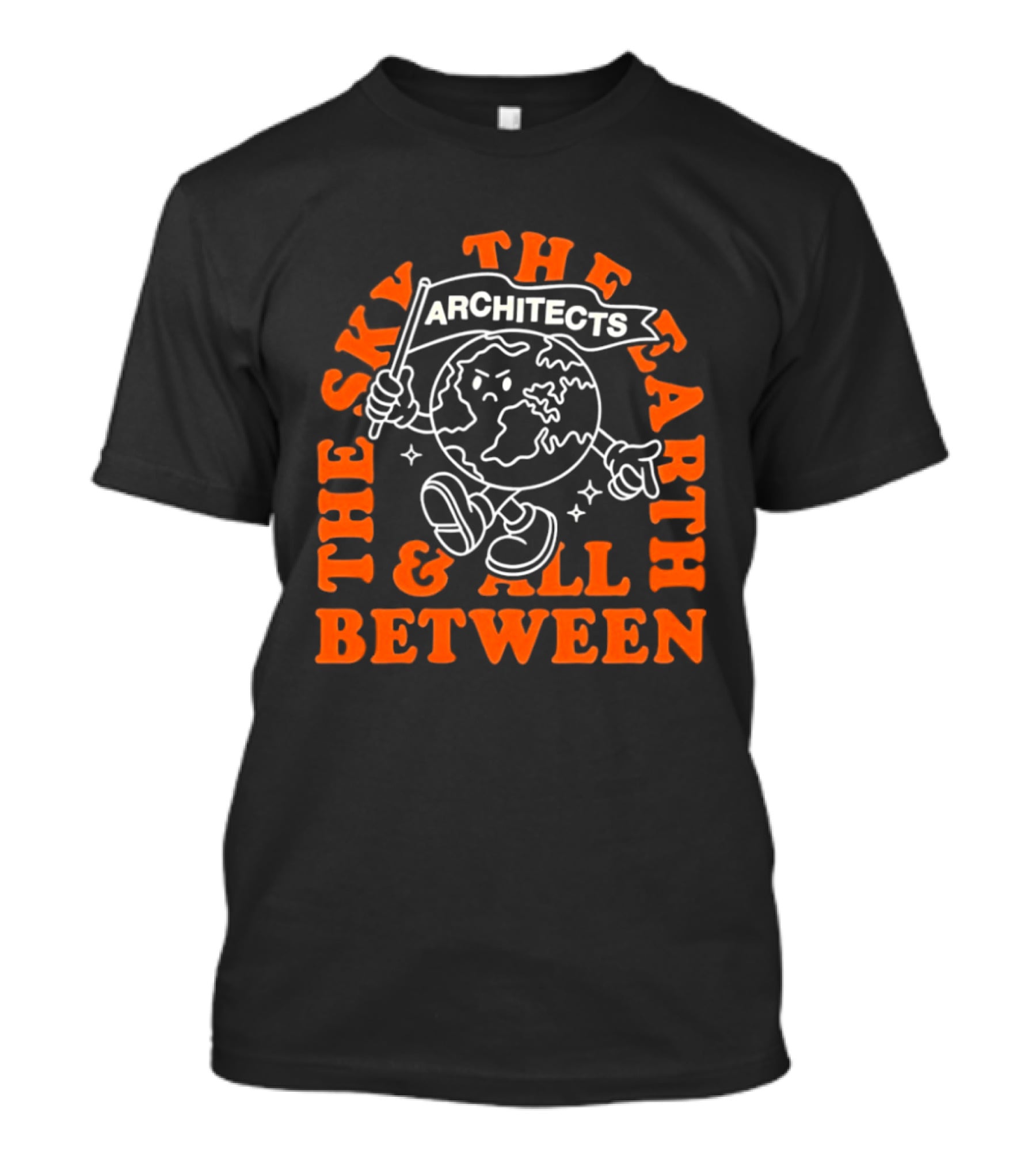 The Sky The Earth And All Between Architects Earth T-Shirt