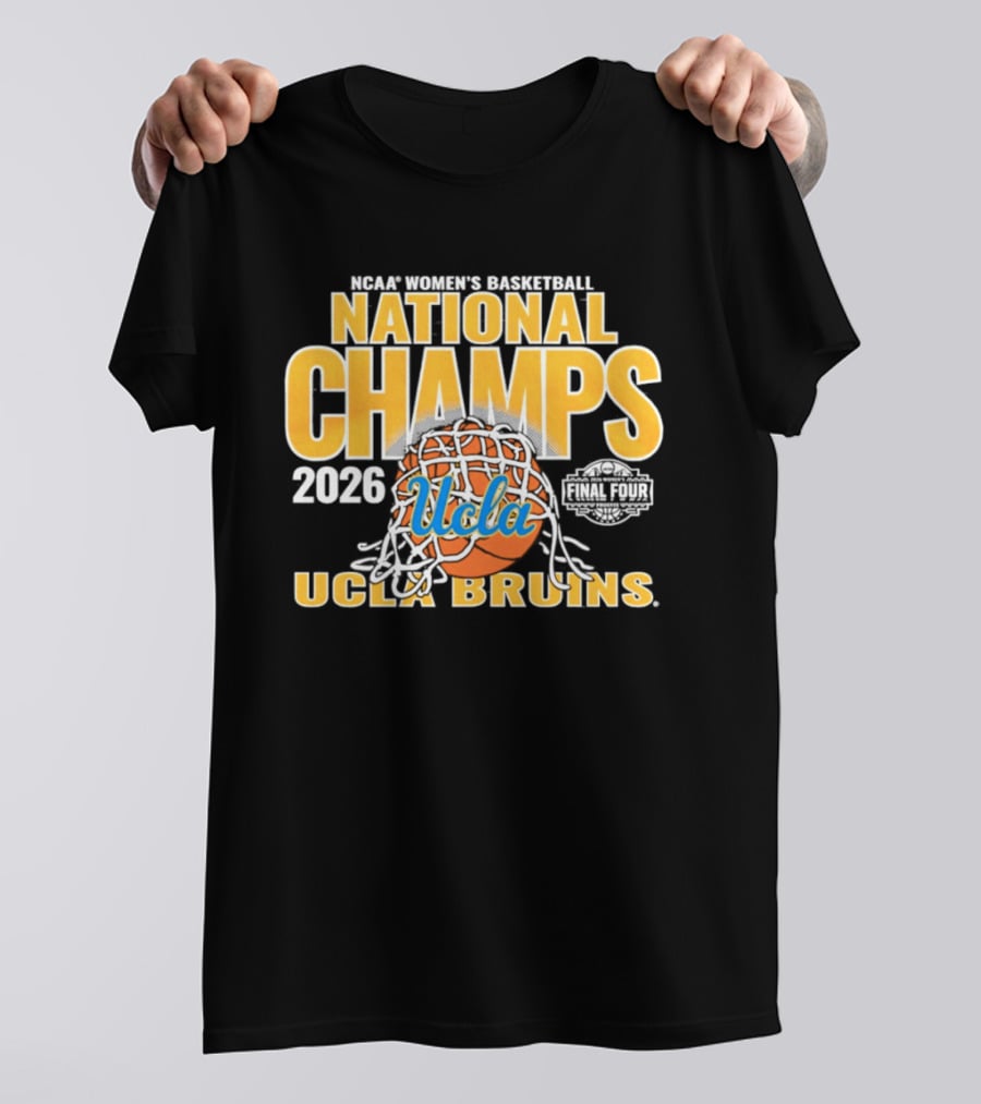 UCLA Bruins 2026 National Champs Women's Basketball T-Shirt