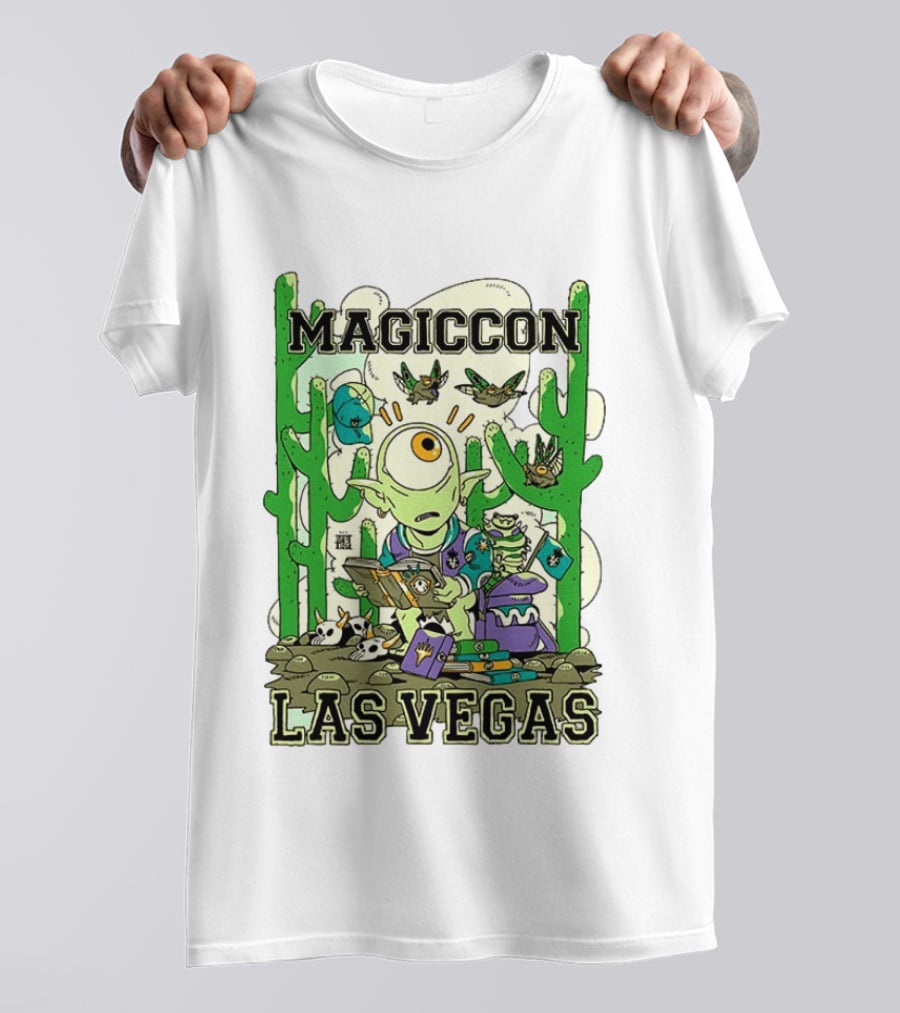 Magiccon Las Vegas One Eyed Alien Cactus Adventure T-Shirt
