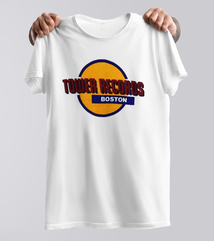 Tower Records Boston Vintage Circle T-Shirt