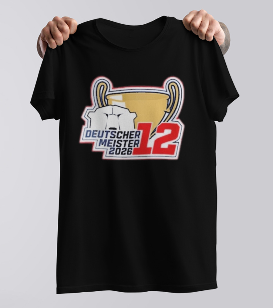 Eisbären Berlin Deutscher Meister Trophy 2026 12 T-Shirt