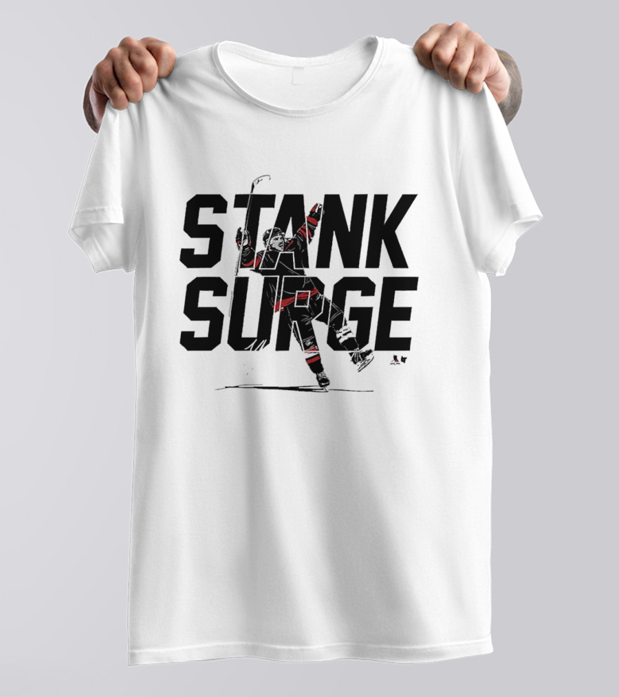 Carolina Hurricanes Logan Stankoven Stank Surge Momentum T-Shirt