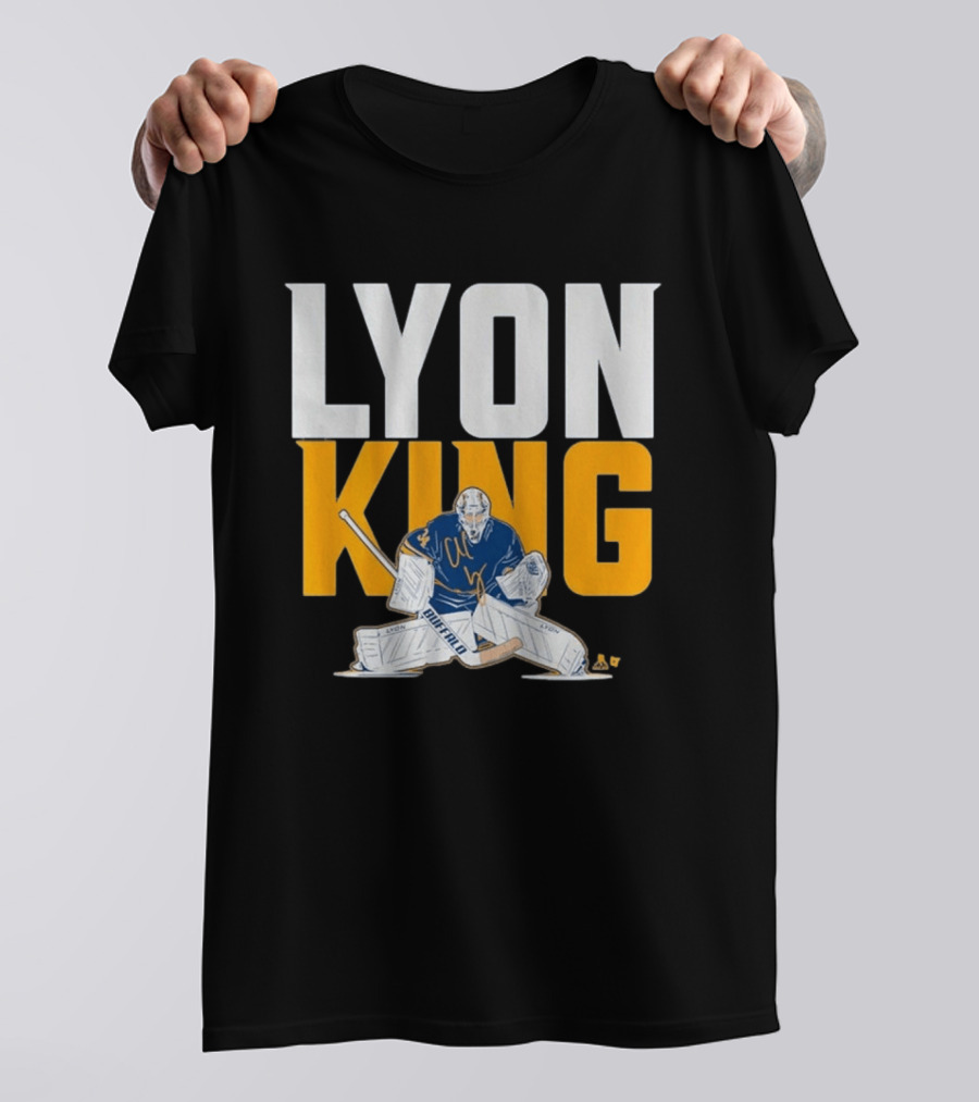 Lyon King Buffalo Goalie Sports Fan T-Shirt