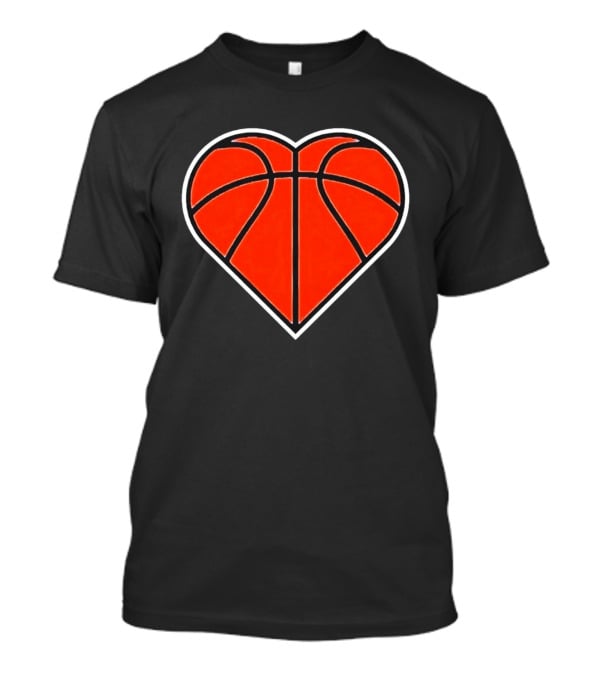 New York Knicks Basketball Heart T-Shirt