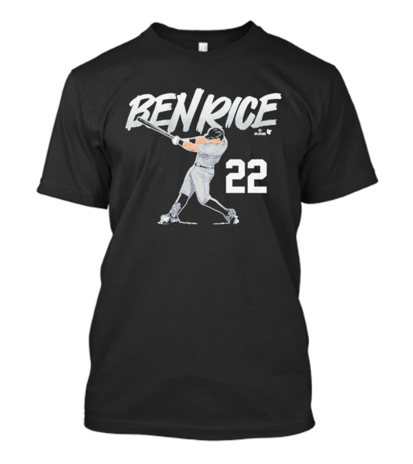 Ben Rice Slugger 22 Swing Baseball Player T-Shirt