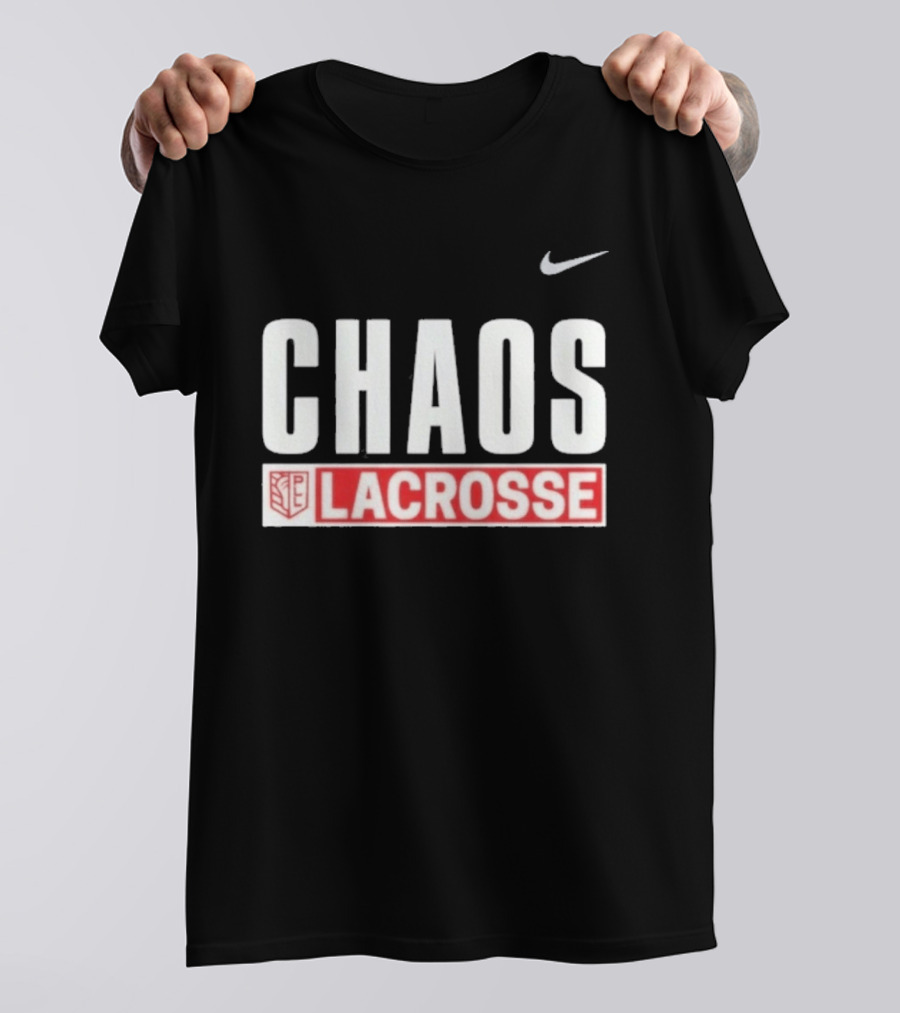 Carolina Chaos Nike Dri FIT Block Lacrosse Nike Swoosh T-Shirt