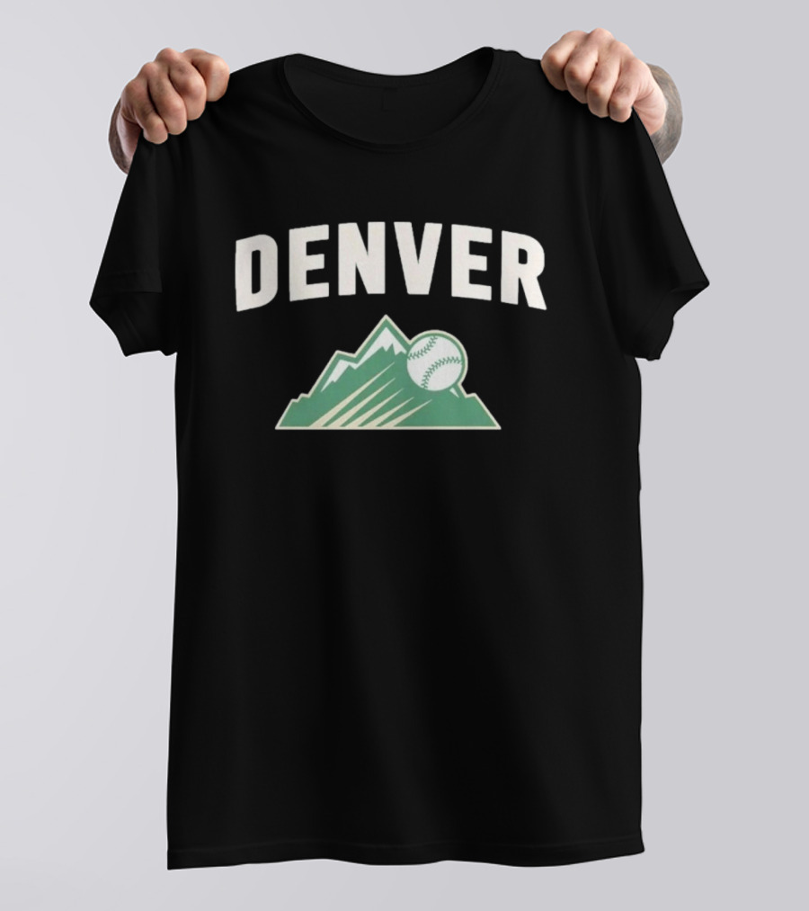 Colorado Rockies Denver Summit FC Mountain Baseball 2026 T-Shirt