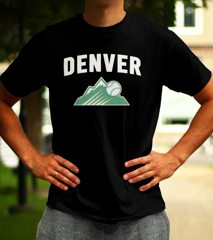 Colorado Rockies Denver Summit FC Mountain Baseball 2026 T-Shirt