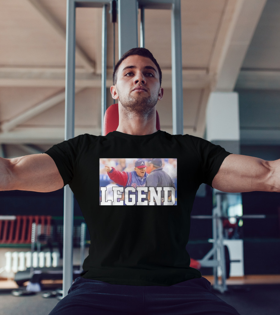 Legend Bobby Cox Umpire Dispute Atlanta Braves T-Shirt