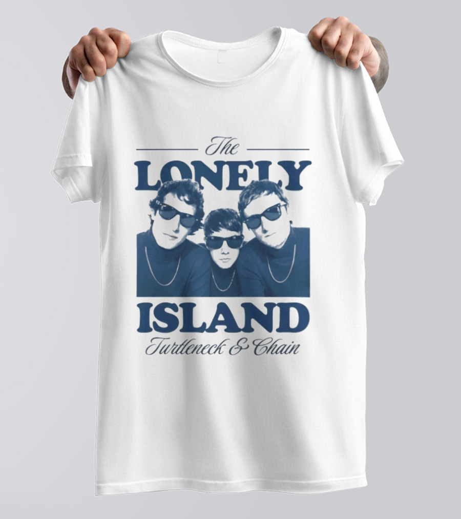 The Lonely Island Turtleneck & Chain Trio Faces T-Shirt