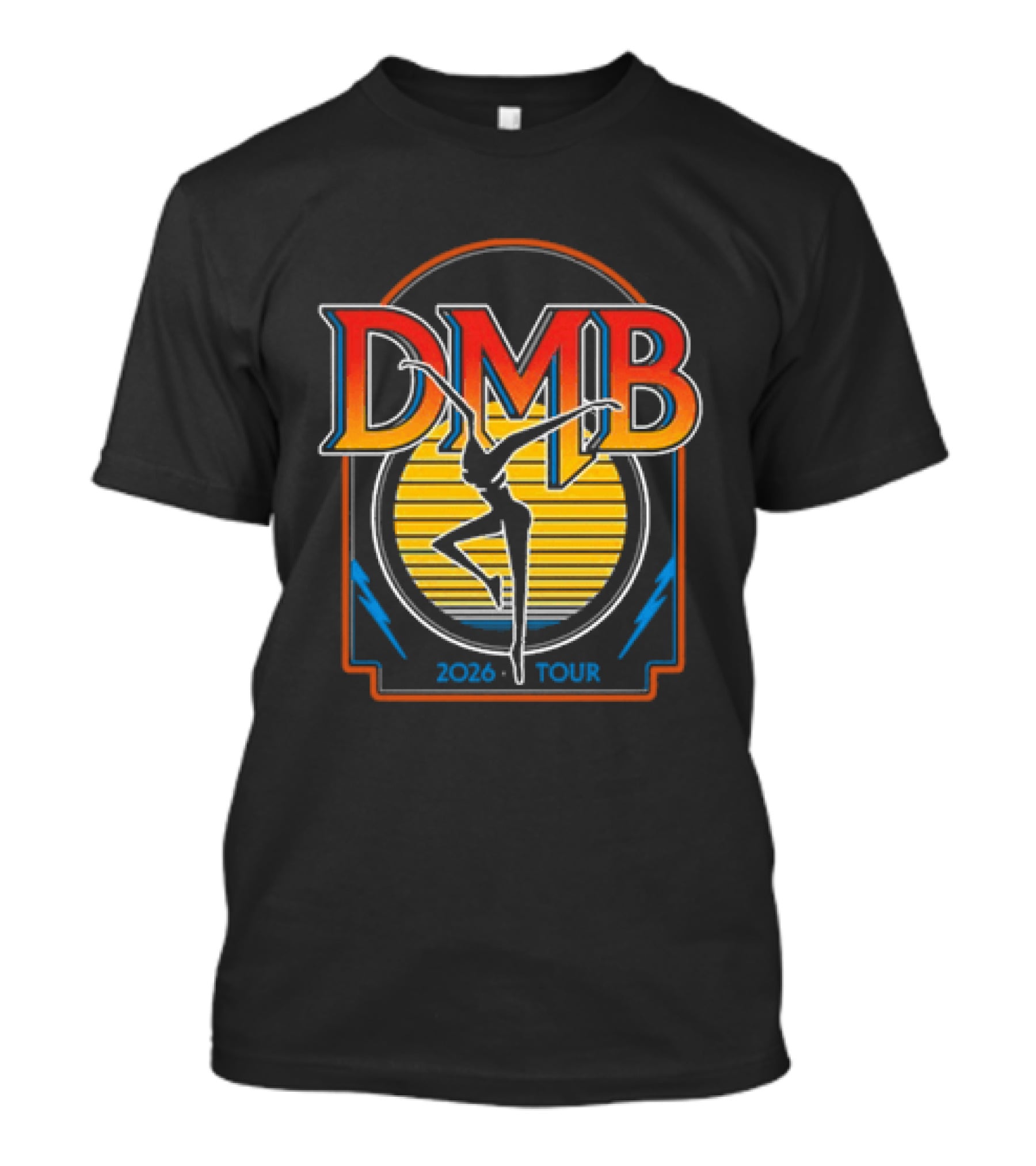 Dave Matthews Band DMB 2026 Tour Dancing Figure T-Shirt