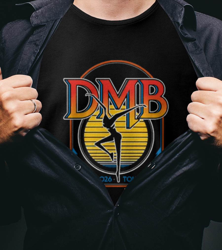Dave Matthews Band DMB 2026 Tour Dancing Figure T-Shirt