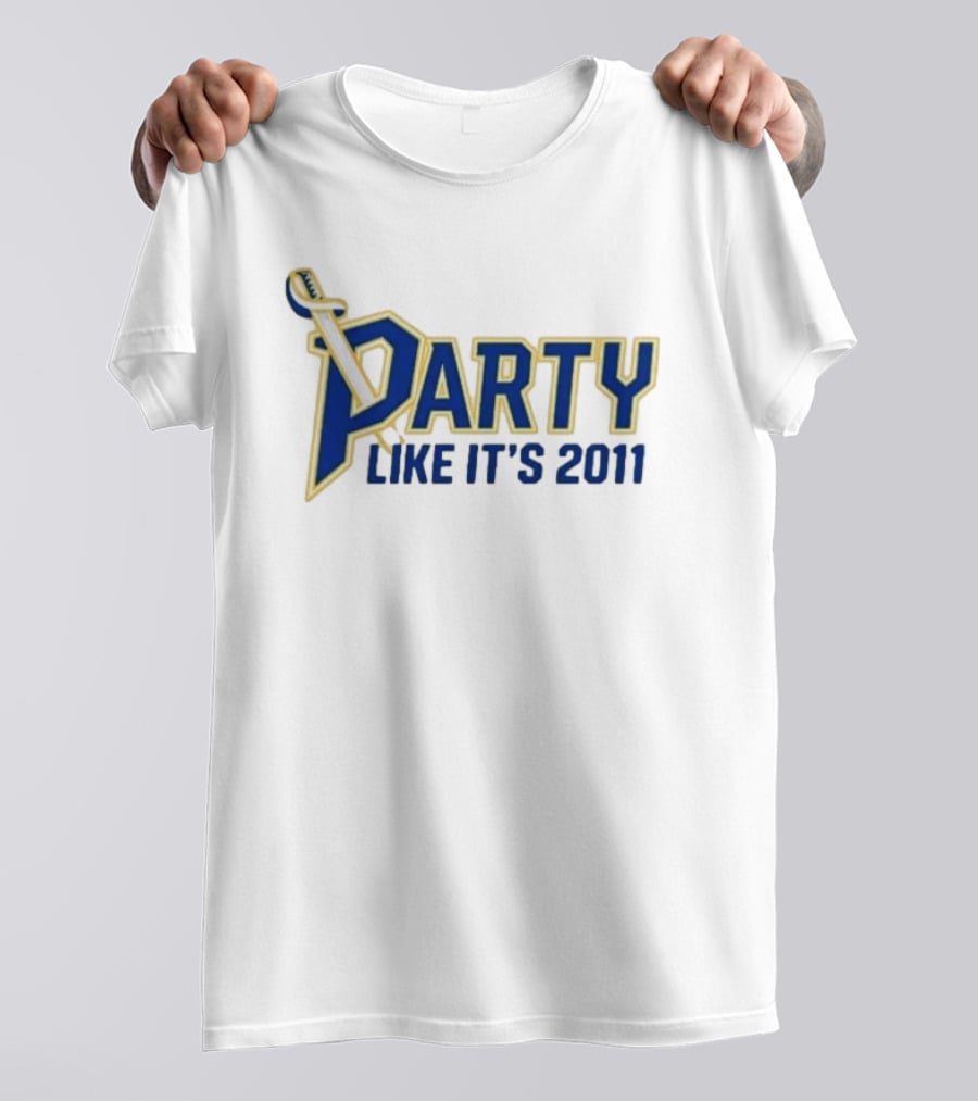 Buffalo Sabres Party Like It's 2011 Hockey Celebration T-Shirt