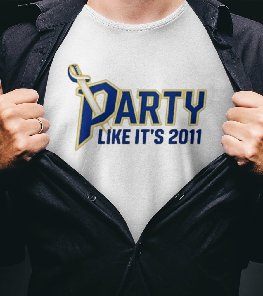 Buffalo Sabres Party Like It's 2011 Hockey Celebration T-Shirt