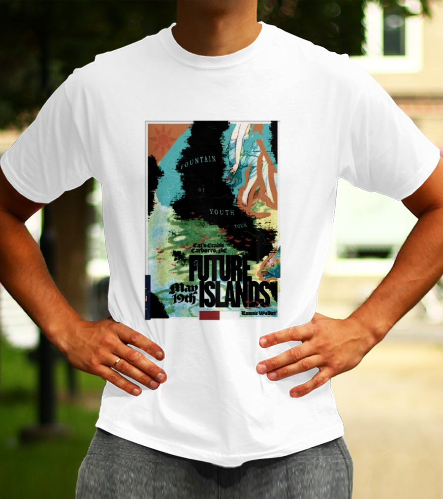 May 19 2026 Future Islands At Cat's Cradle Carrboro NC Fountain Of Youth Tour T-Shirt