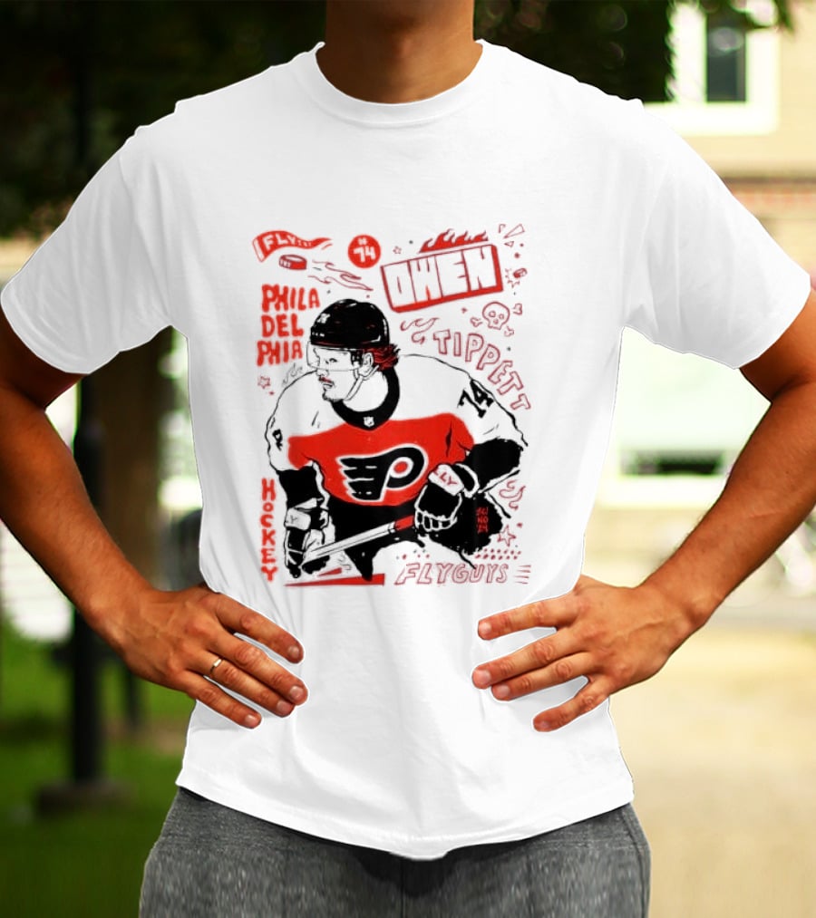 Flyguys Owen Tippett Philadelphia Flyers T-Shirt